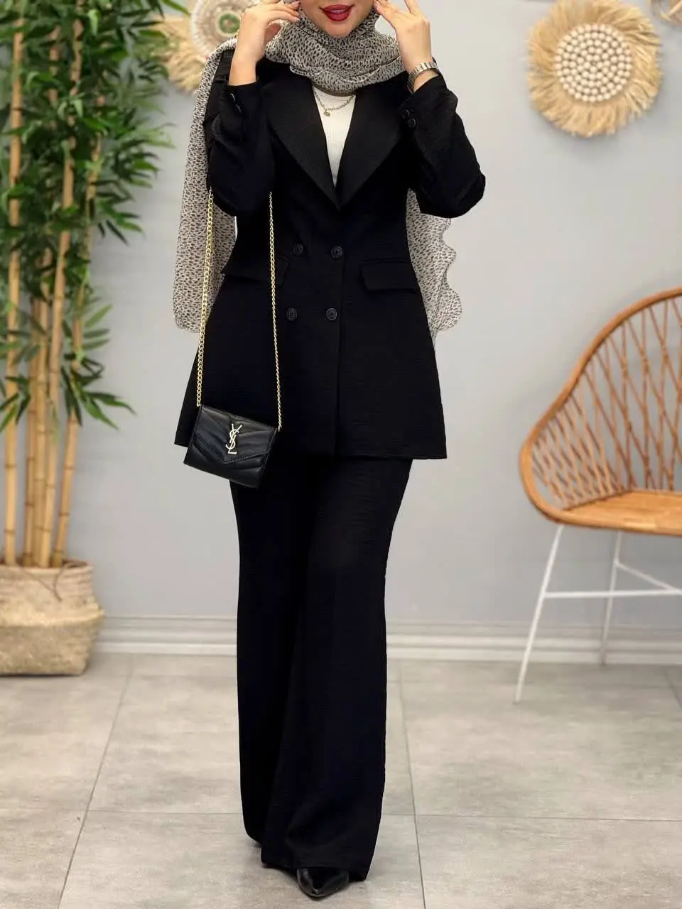 3420-کت و شلوار سوفی